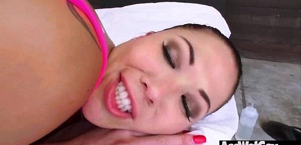  Anal Hard Sex With Big Oiled Wet Round Ass Girl (london keyes) video-22